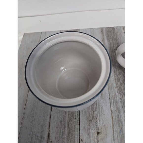 Vintage Johann Haviland Blue Bouquet Crowning Fashion Sugar Bowl Creamer Pitcher - Picture 5 of 9